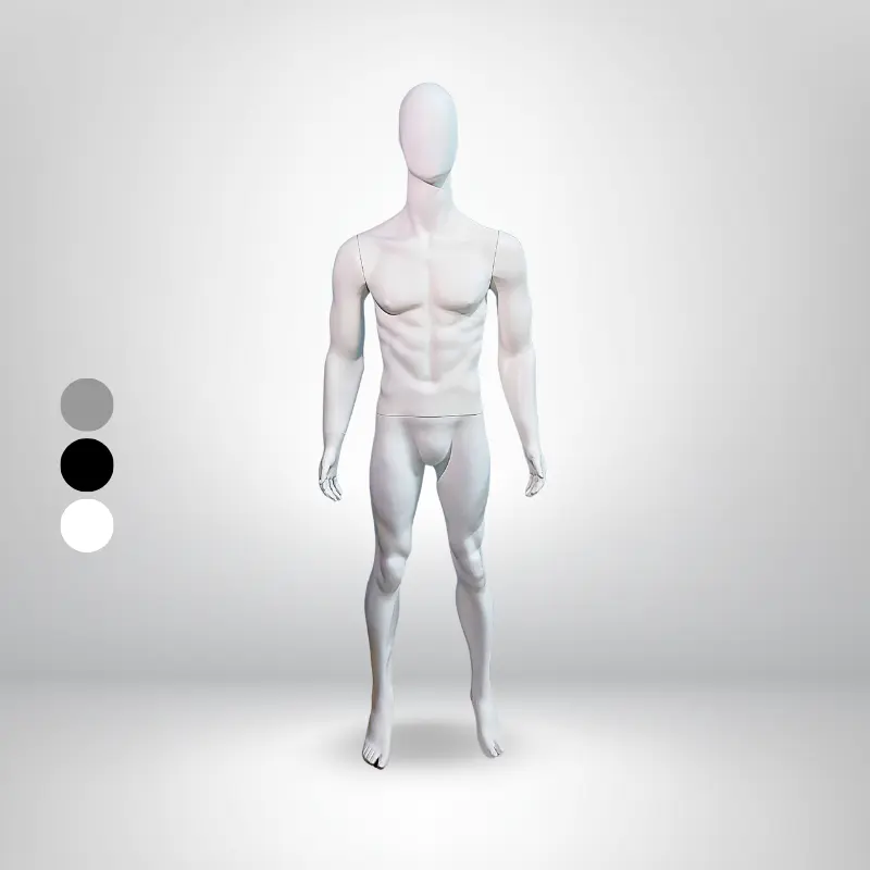 مانيكان رجالي فايبر جلاس كود 124