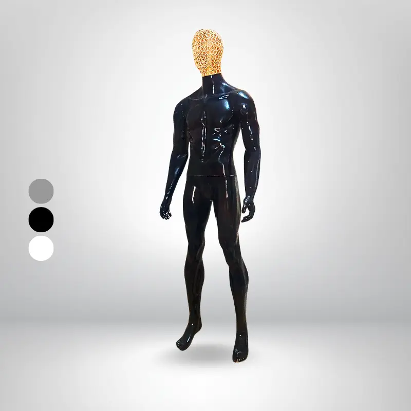 مانيكان رأس ذهبي