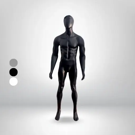 مانيكان رجالي فايبر جلاس كود 125 