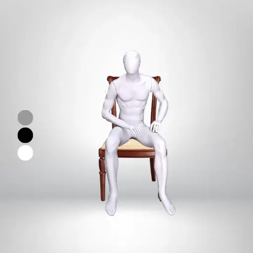 مانيكان رجالي فايبر جلاس كود 104