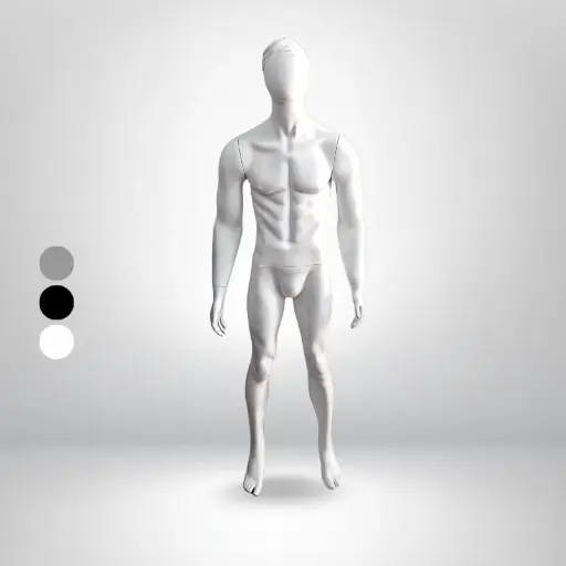 مانيكان رجالي فايبر جلاس كود 121